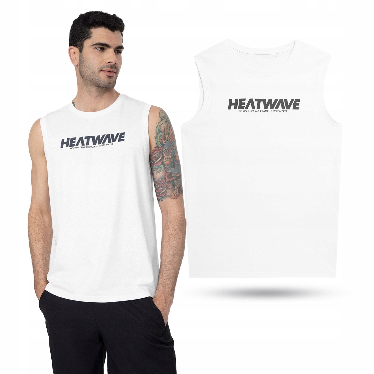 KOSZULKA MĘSKA 4F BEZRĘKAWNIK TANK TOP SS23M357 Marka 4F