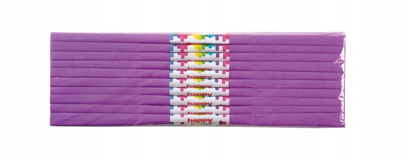 

Bibuła marszczona 50x200 fioletowa 10szt. Happy Co