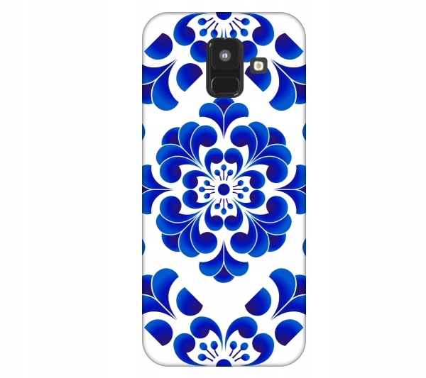 

Etui pokrowiec Samsung Galaxy A6 2018 Mozaika kafe