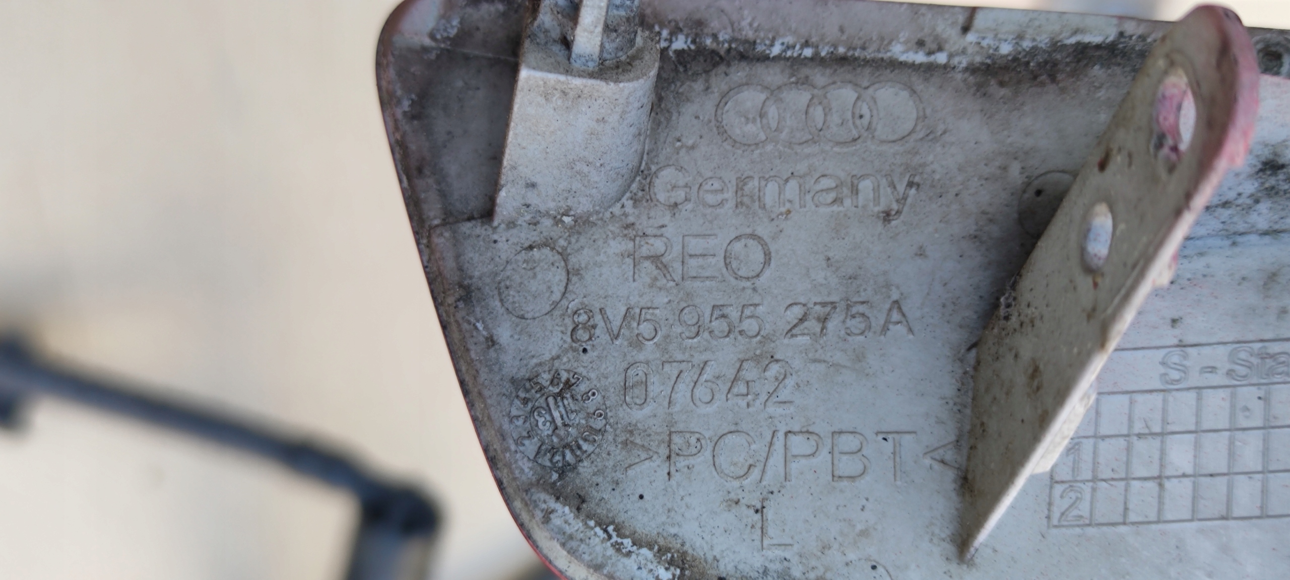 фары правый передний A3 8V 8V0955102
