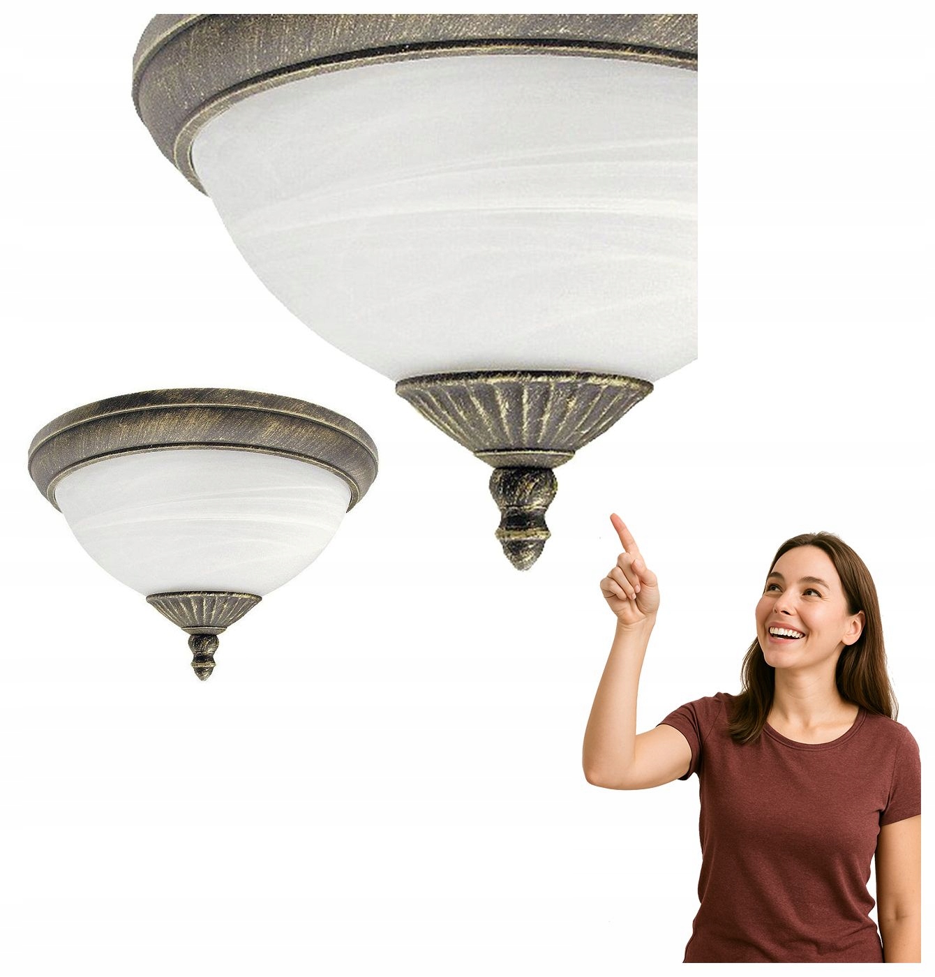 Vonkajšia stropná lampa Madrid 8377 Rabalux