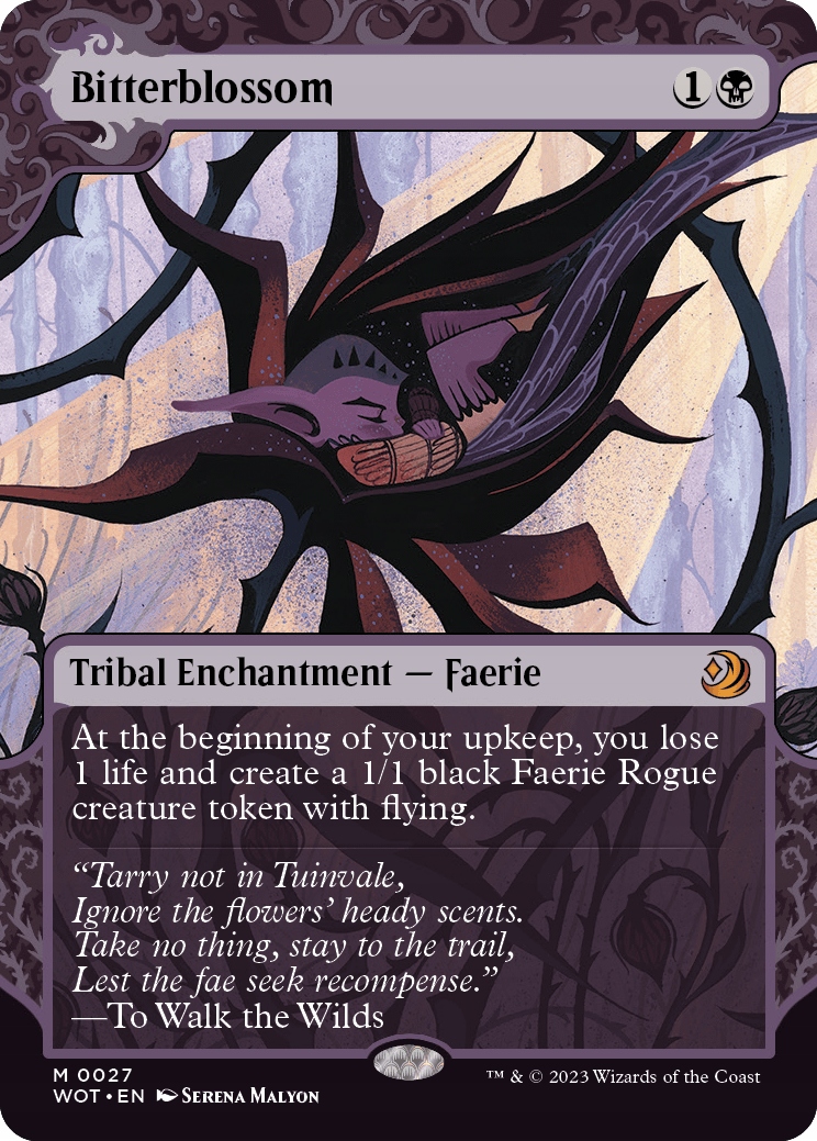 Mtg Bitterblossom (mr)