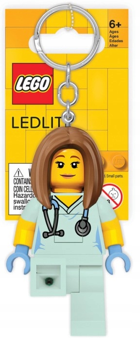 LEGO LATARKA LED BRELOK PIELĘGNIARKA LGL-KE156 Marka LEGO