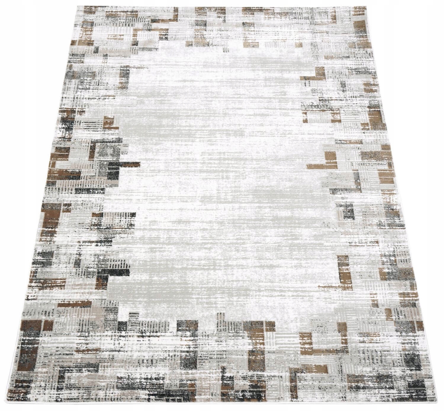 Koberec Do Obývacího Pokoje Moderní, Módní, Měkký, Šedý, Béžový 80X150