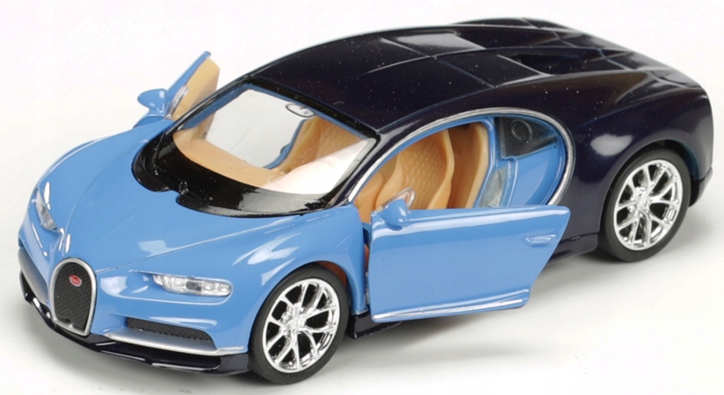 

Metalowe Auto Sportowe Model Bugatti Chiron Welly