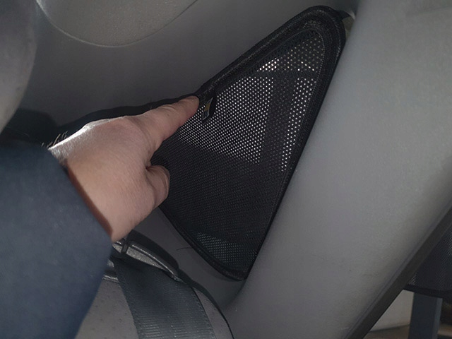 Zasłonki dedykowane TOYOTA PRIUS II XW20 2003-2009 Producent Solarride