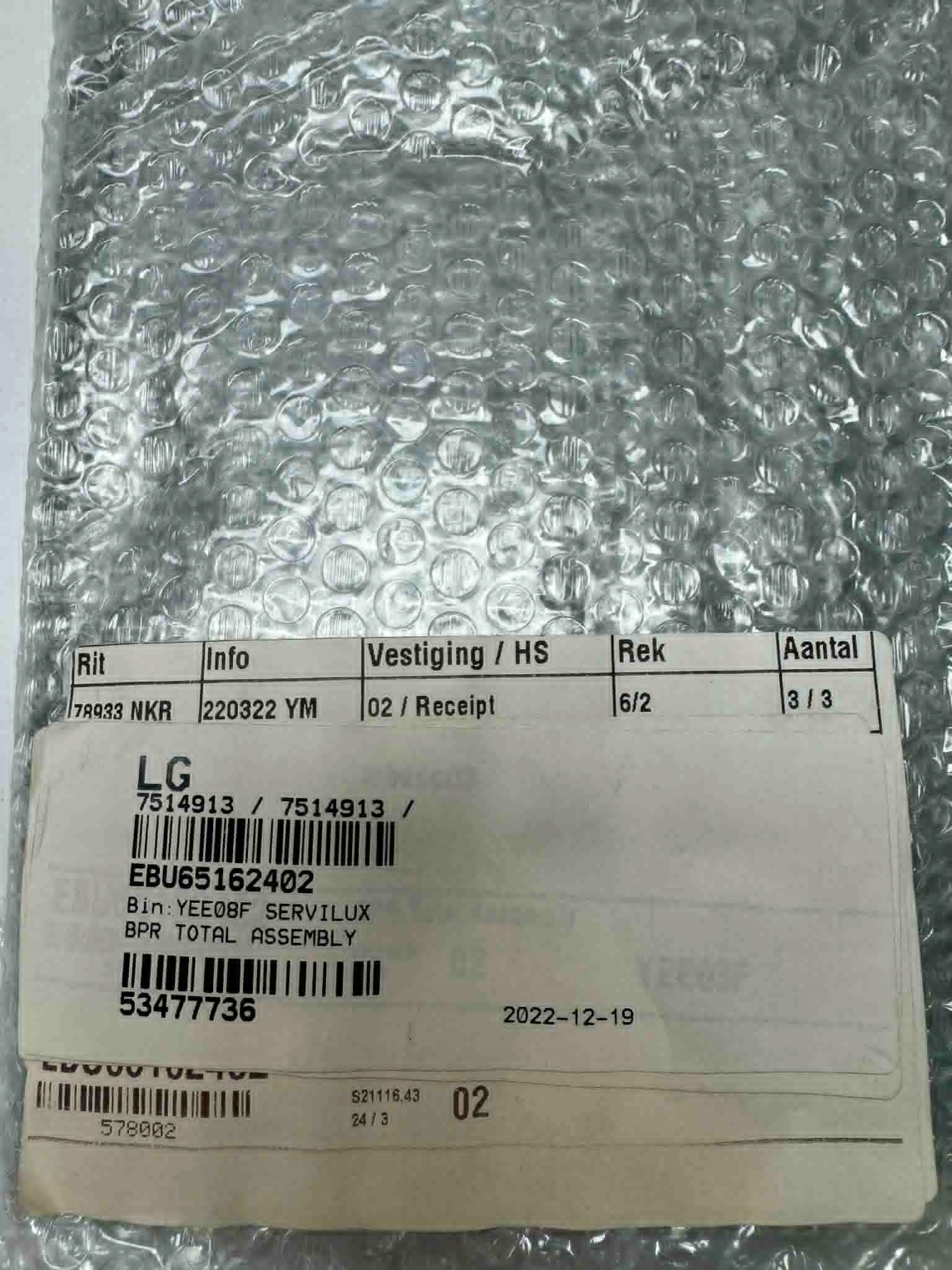 Základní deska Lg EBU65162402 Bpr Total Assembly