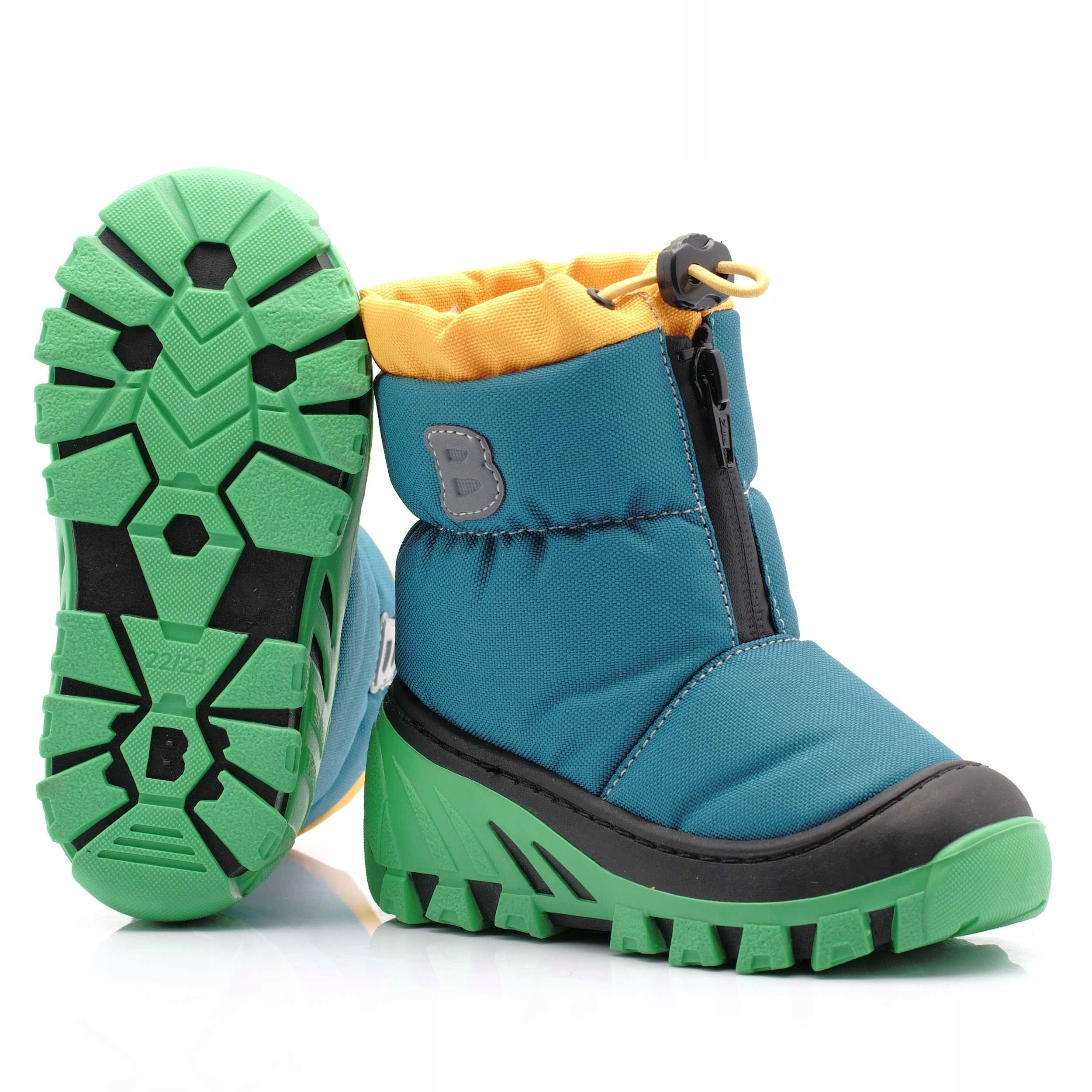

Buty Zimowe Ocieplane Dziecięce Kozaki 26/27