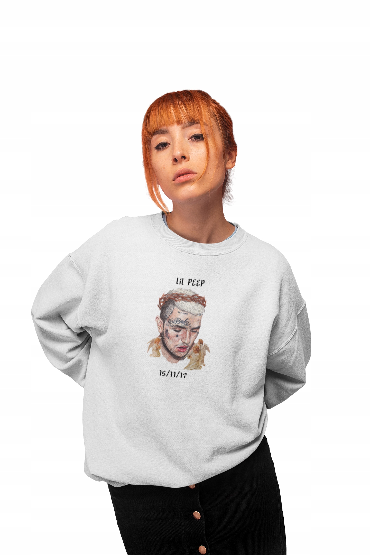 

Bluza Lil Peep, Fana, Biała S