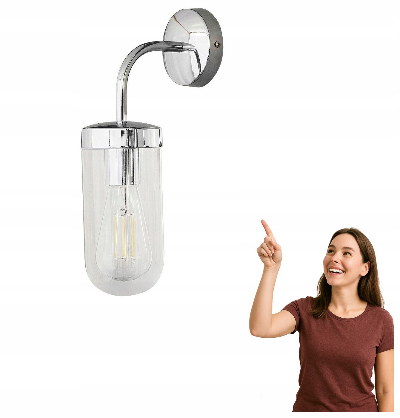 Venkovní/koupelnové nástěnné svítidlo Yago 3309 Rabalux