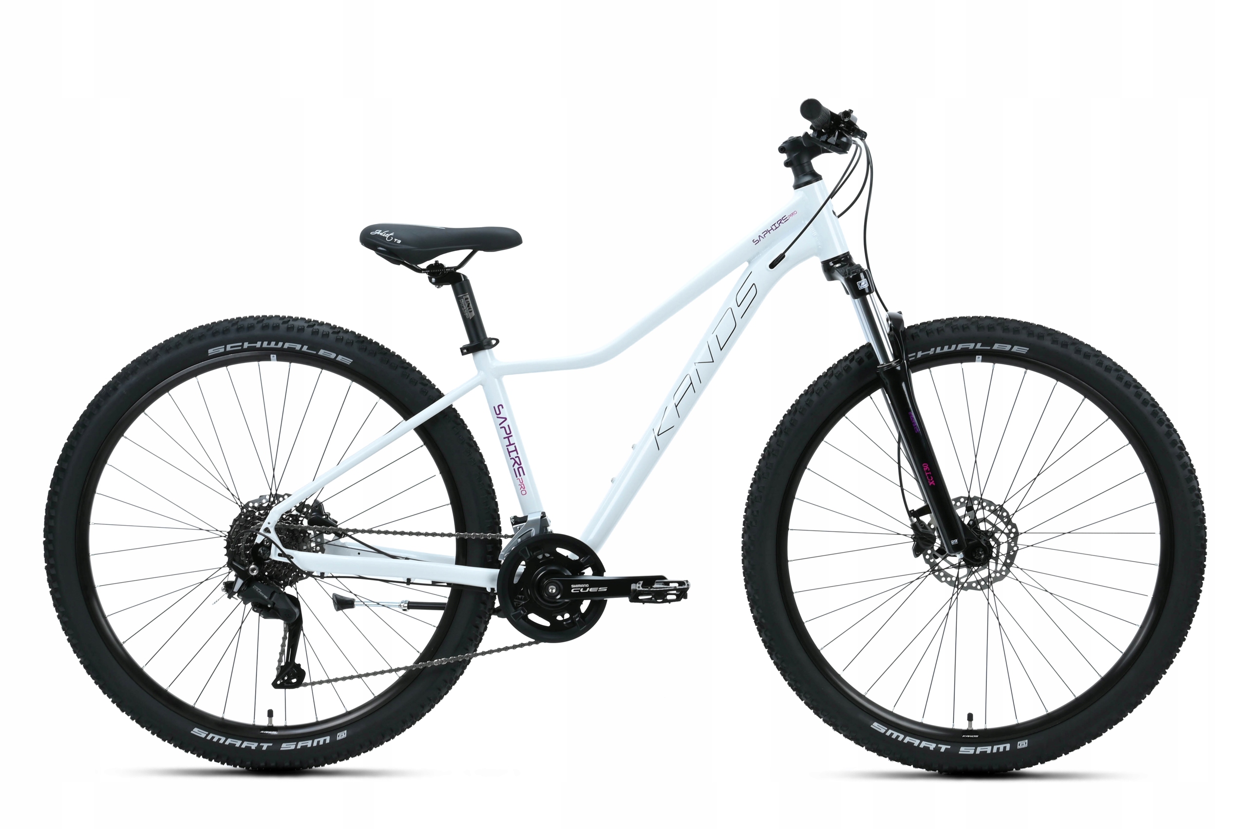 Rower Mtb Kands Saphire 29 Pro r16 biało-fioletowy Hydraulika rok 2026