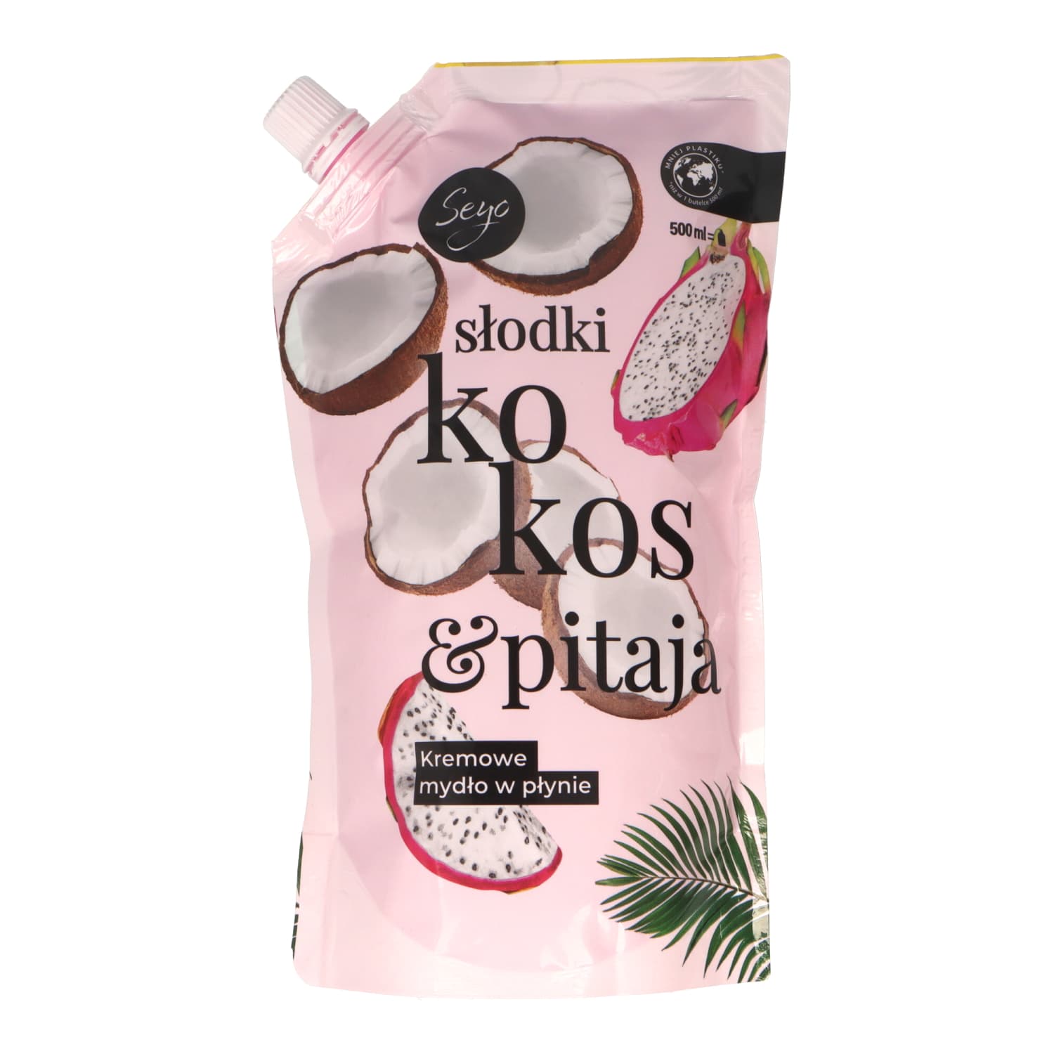 

Seyo Mydło w Płynie Zapas Kokos i Pitaja 500 ml