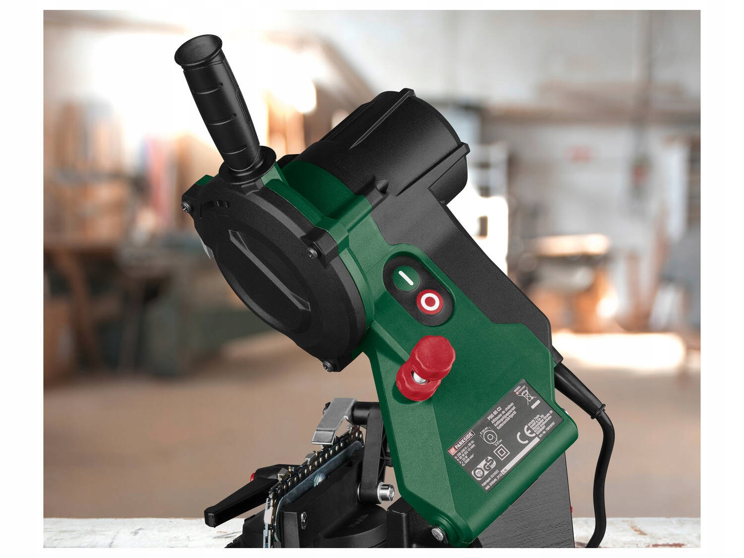 URZĄDZENIE DO OSTRZENIA ŁAŃCUCHA PIŁY PARKSIDE PSG 85 C2 Waga produktu z opakowaniem jednostkowym 2.5 kg