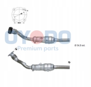 KATALIZATOR VW SKODA SEAT Producent części Oyodo