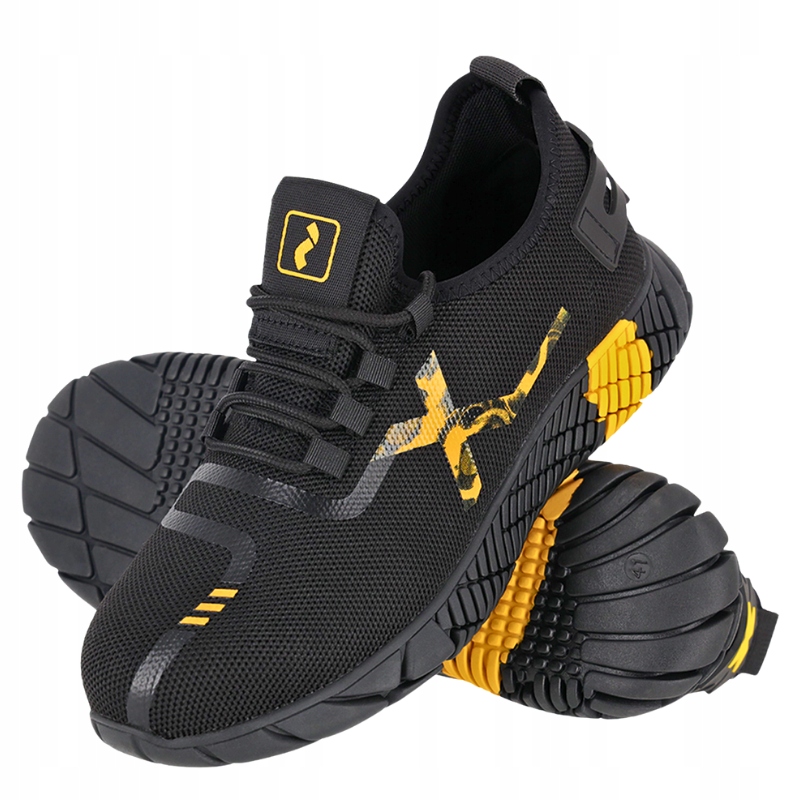 Buty robocze męskie Siatkowe półbuty z Podnoskiem Antyprzebiciowe Lekkie 41