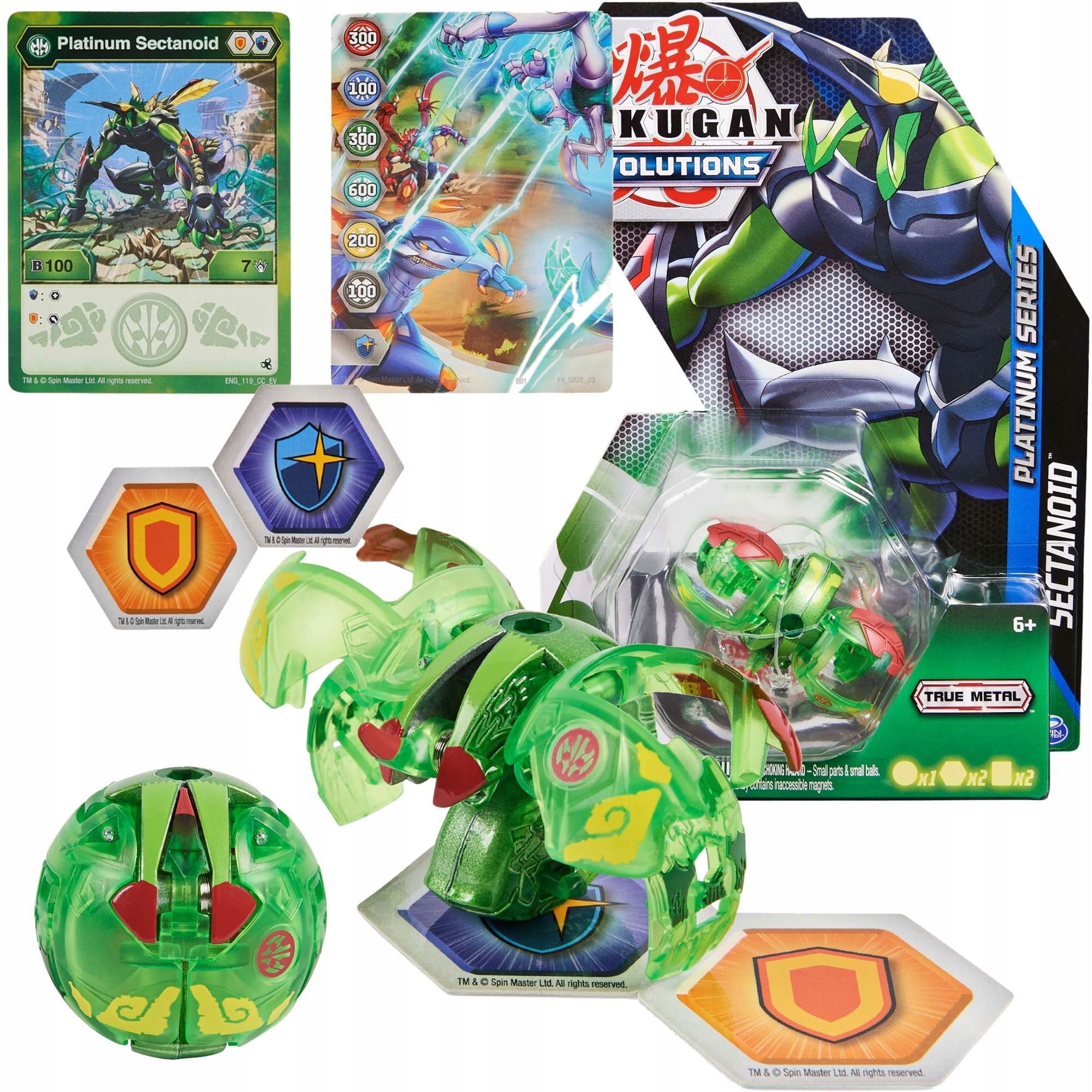 

Bakugan Evolutions Platinum Ventus Sectanoid