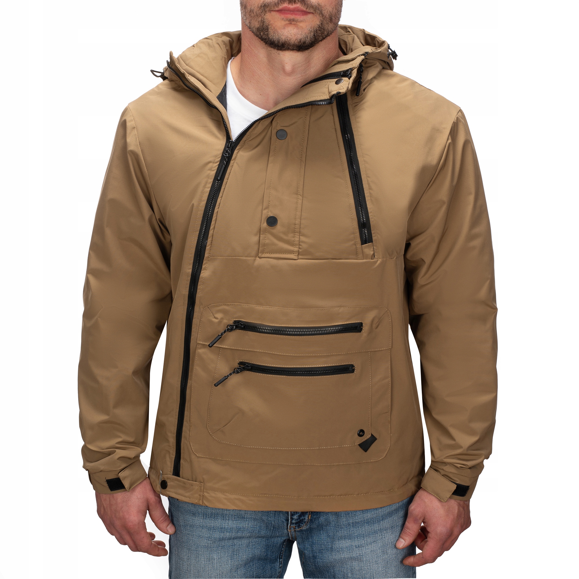 M9501-62 vel XL Pánská Přechodová Zateplená Nepromokavá Bunda