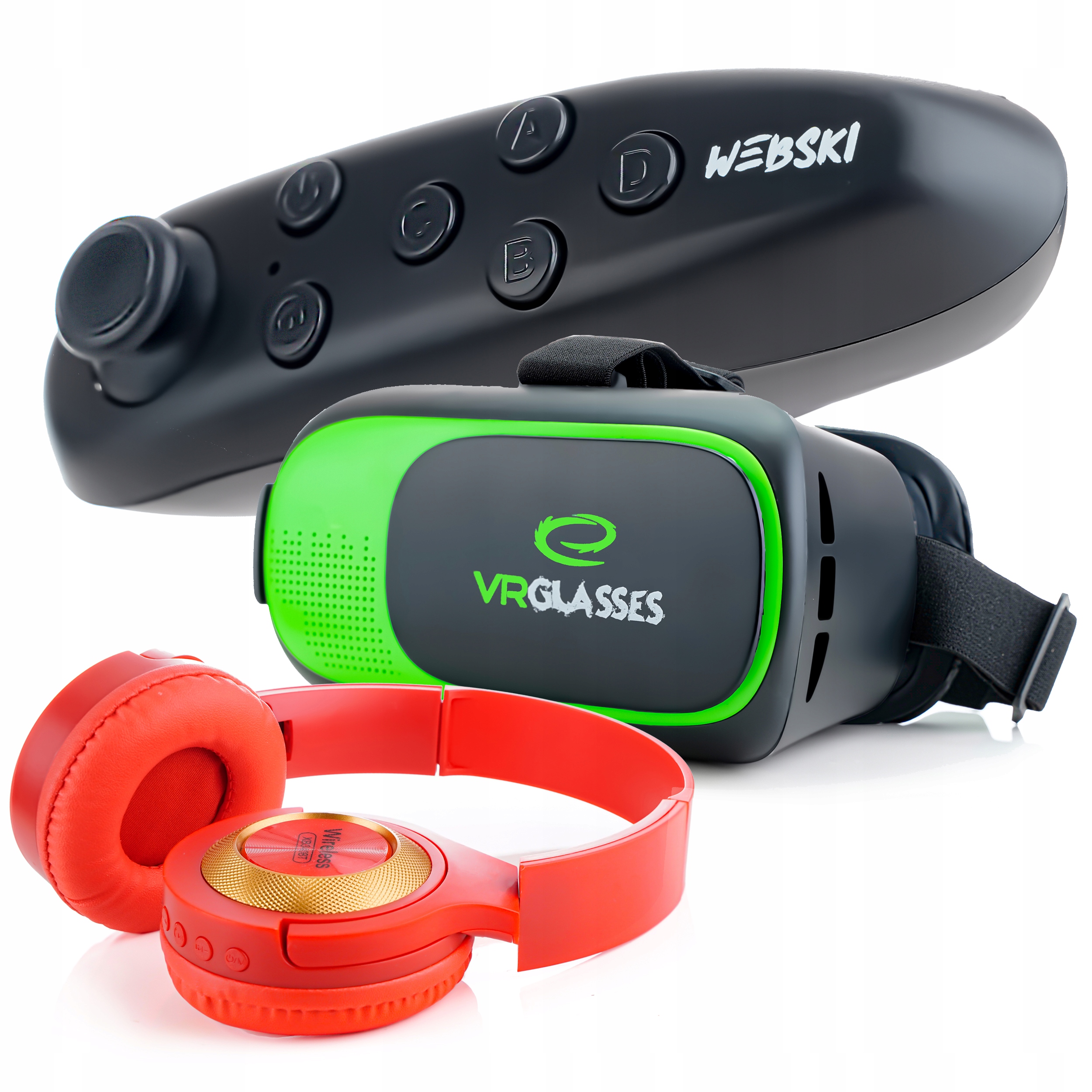 GOGLE OKULARY VR 3D WIRTUALNE DO TELEFONU DO GIER