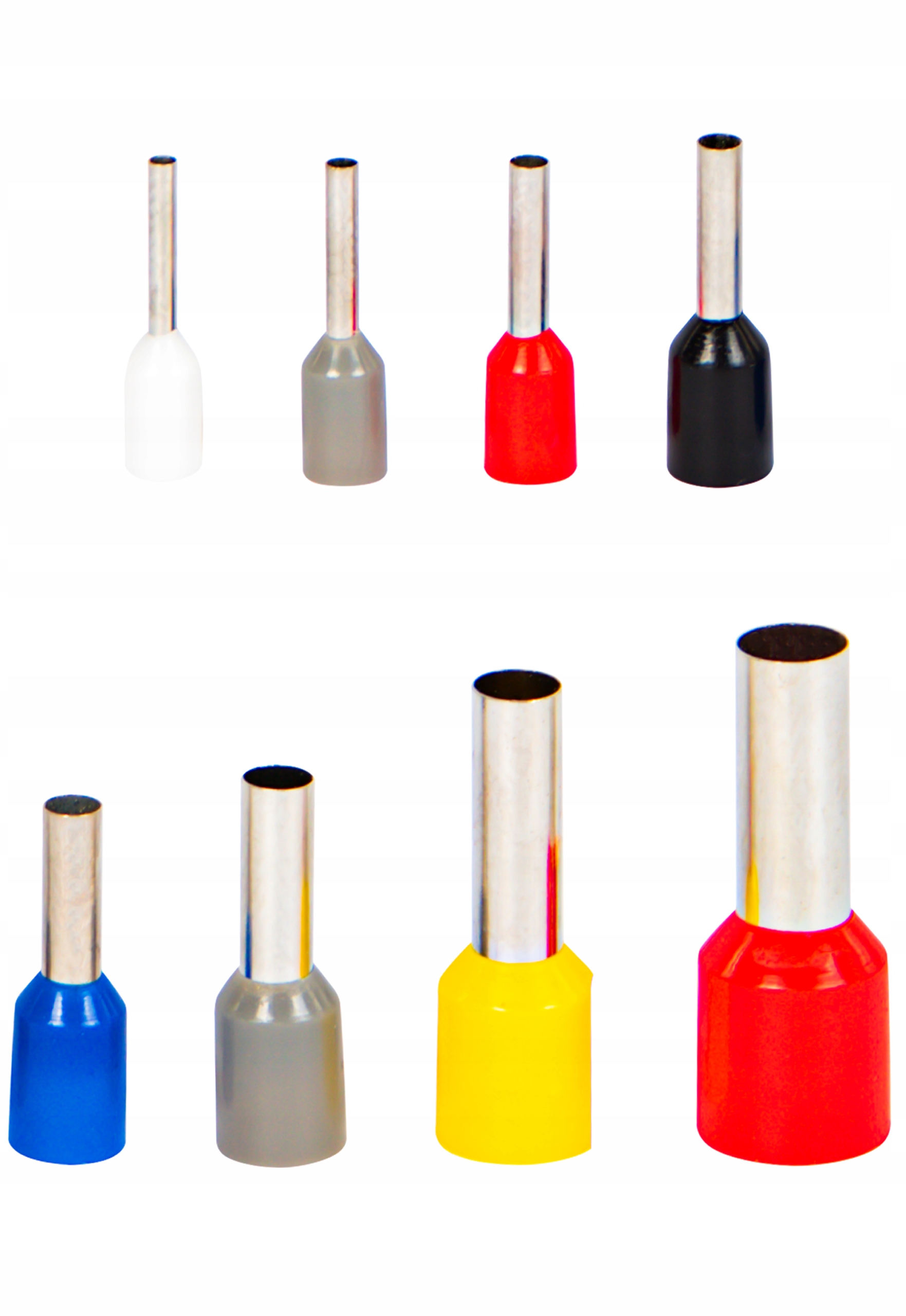 ZACISKARKA PRASKA TULEJK PRZEWODÓW 0,25 - 10,0 mm2 + 1200 KONEKTORÓW ZESTAW Kod producenta 19-101#