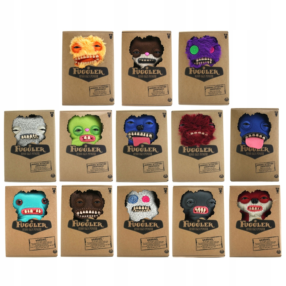 FUGGLER OKROPNY PLUSZAK POTWOREK GRUMPY PLUSZADŁO Wiek dziecka 4 lata +