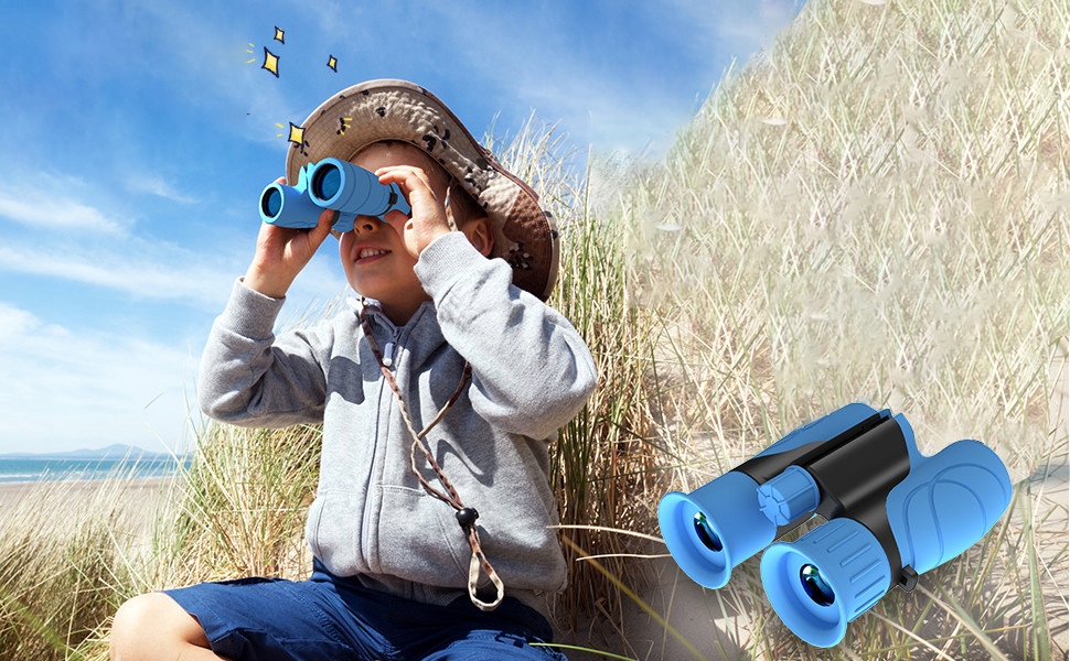 KOMPAKTOWA LORNETKA DLA DZIECI 8×21 DO OBSERWACJI PTAKÓW Kod producenta 6TY0310BU0310