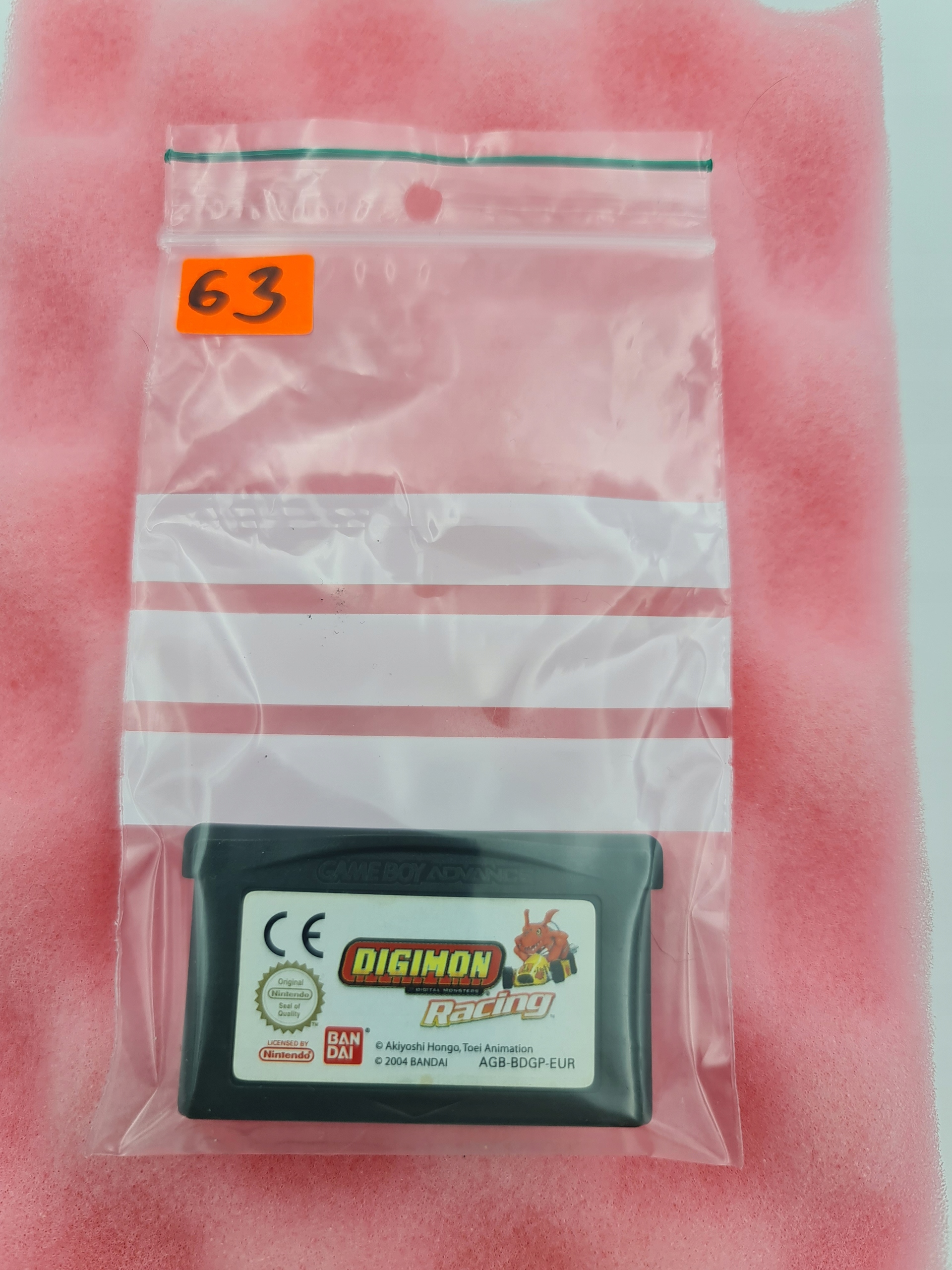 GAME BOY ADVANCE DIGIMON RACING Producent Nintendo