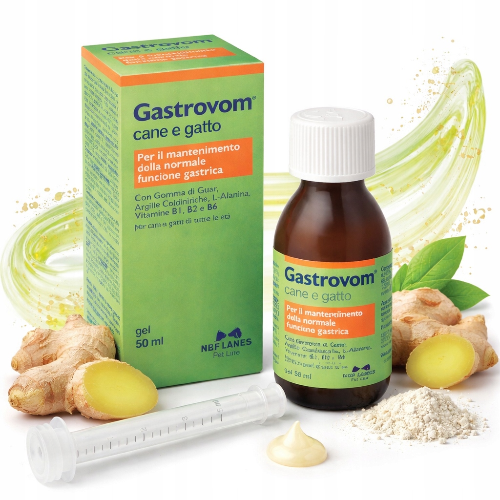 Nbf Lanes Gastrovom 50ml pies i kot Wsparcie Żołądka Na Apetyt