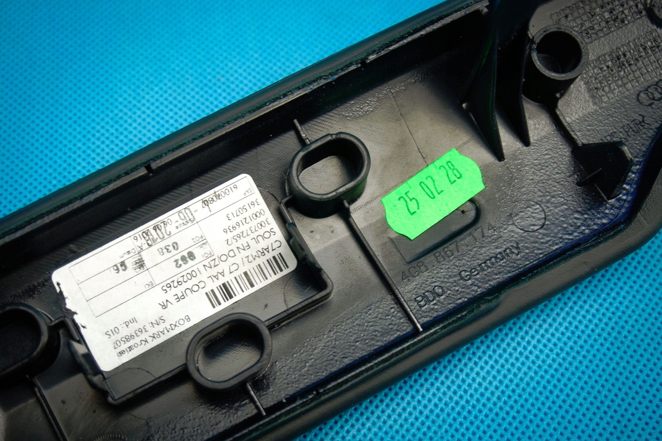 armrest door front right Audi A7 S7 4G8 4G8867174B 25D