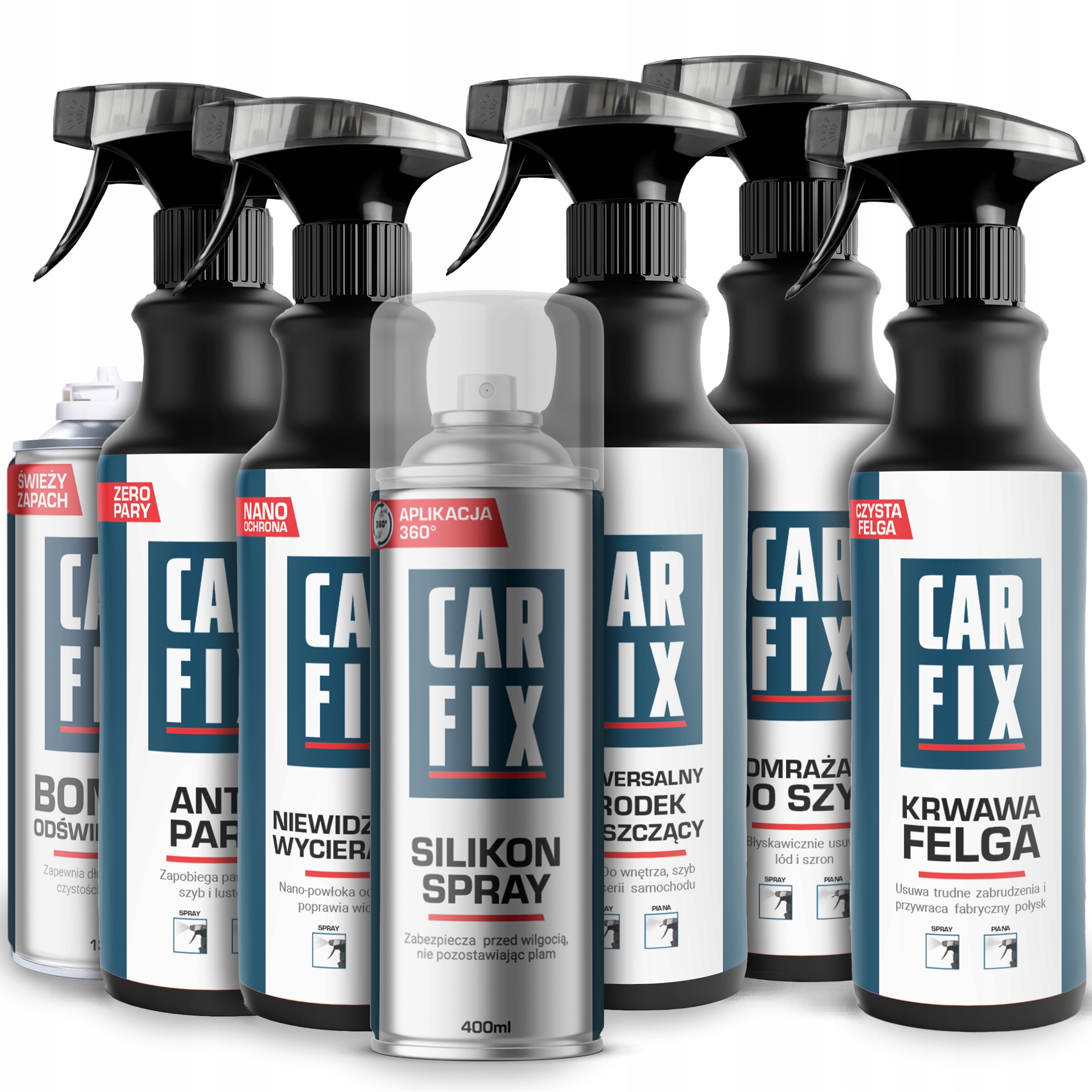 Carfix – Zimní Sada Autokosmetiky XXL, Komplexní Ochrana