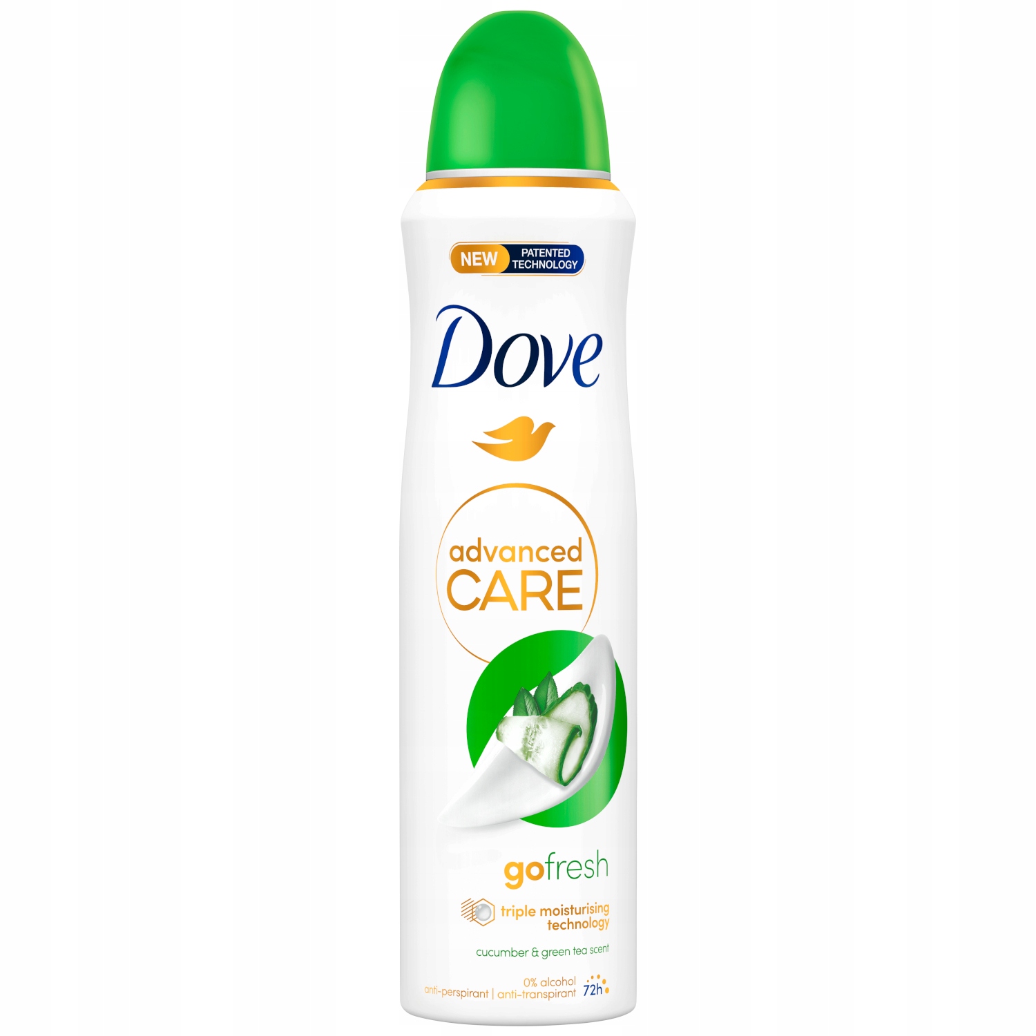 

Dove Antyperspirant Spray Cucumber Green Tea 150ml