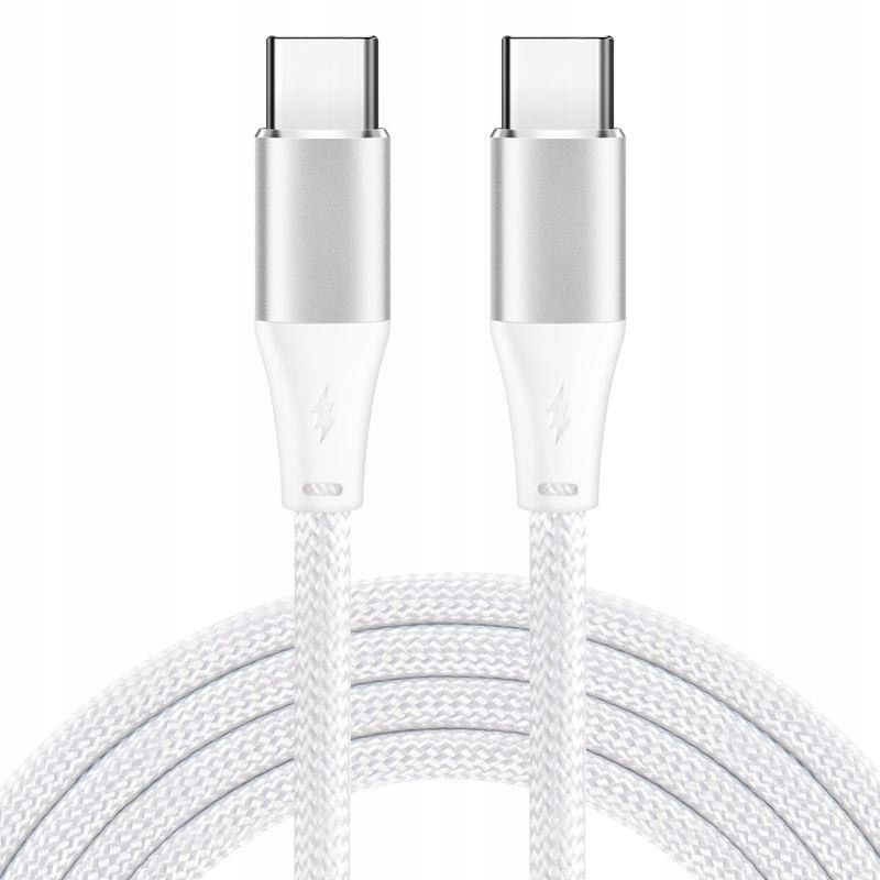 Kabel iBOX IKUTC1W Usb-c 60W 1m White