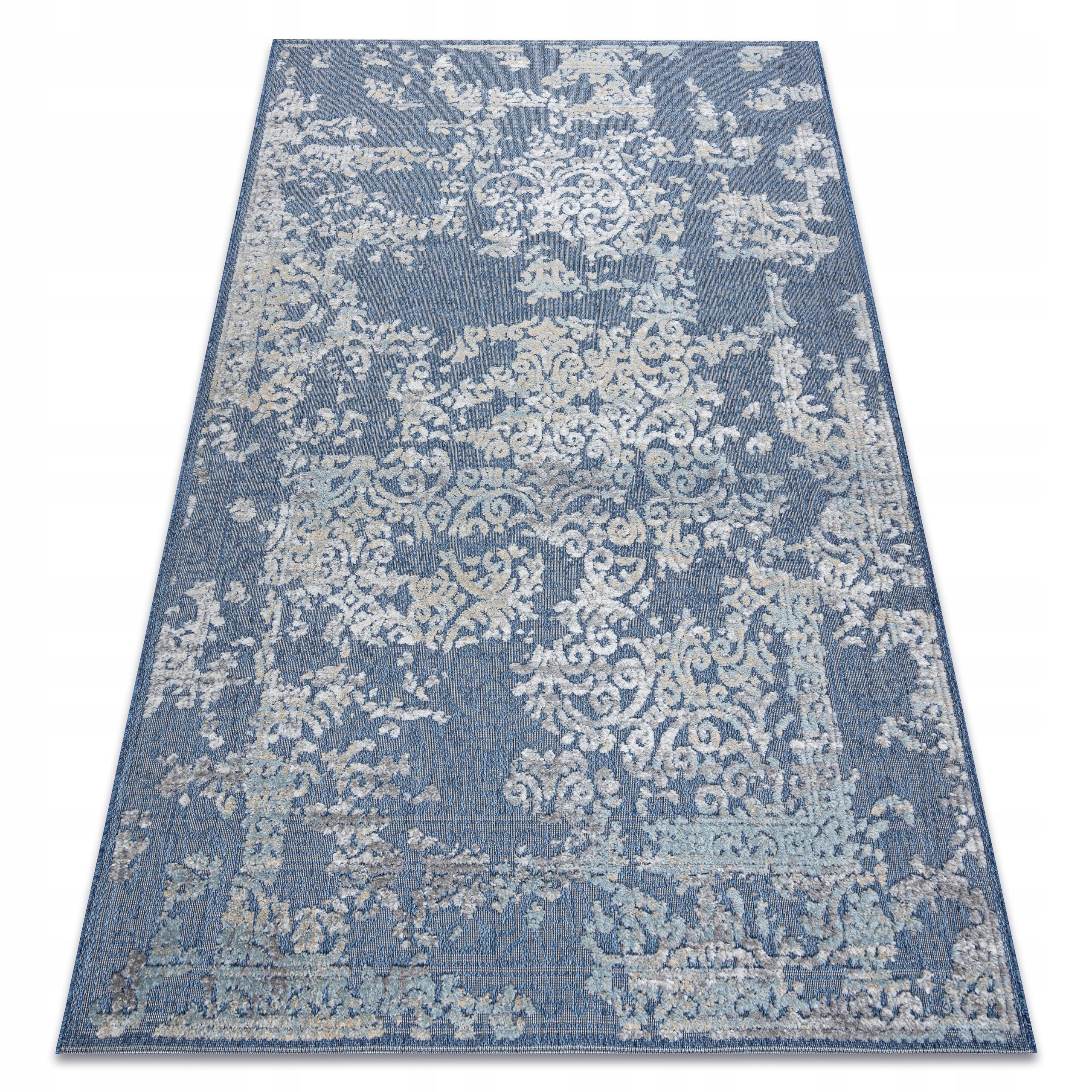 

Dywan Dwupoziomowy Sizal 200x290 niebieski #BA082