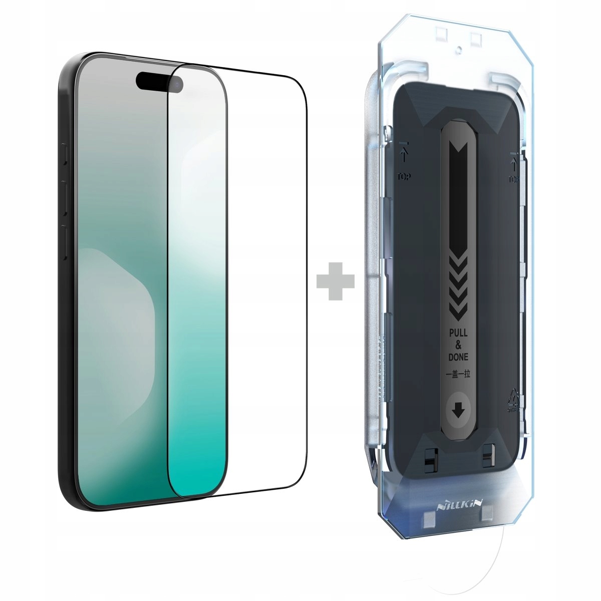 Nillkin Tvrzené sklo Cp+ Pro Black Anti-reflective pro iPhone 17 rámeček