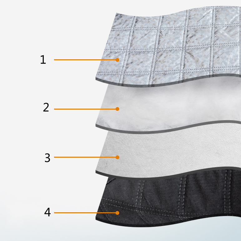 MAGNETYCZNA OSŁONA PRZEDNIEJ SZYBY ANTYSZRONOWA Szerokość produktu 170 cm