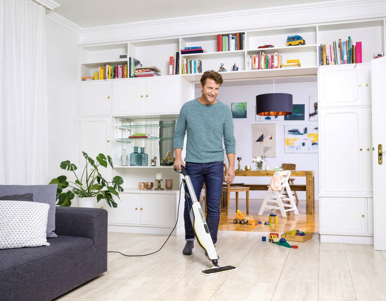 Mop parowy Karcher SC 3 Upright 1.513-530.0 1600W parownica Moc 1600 W