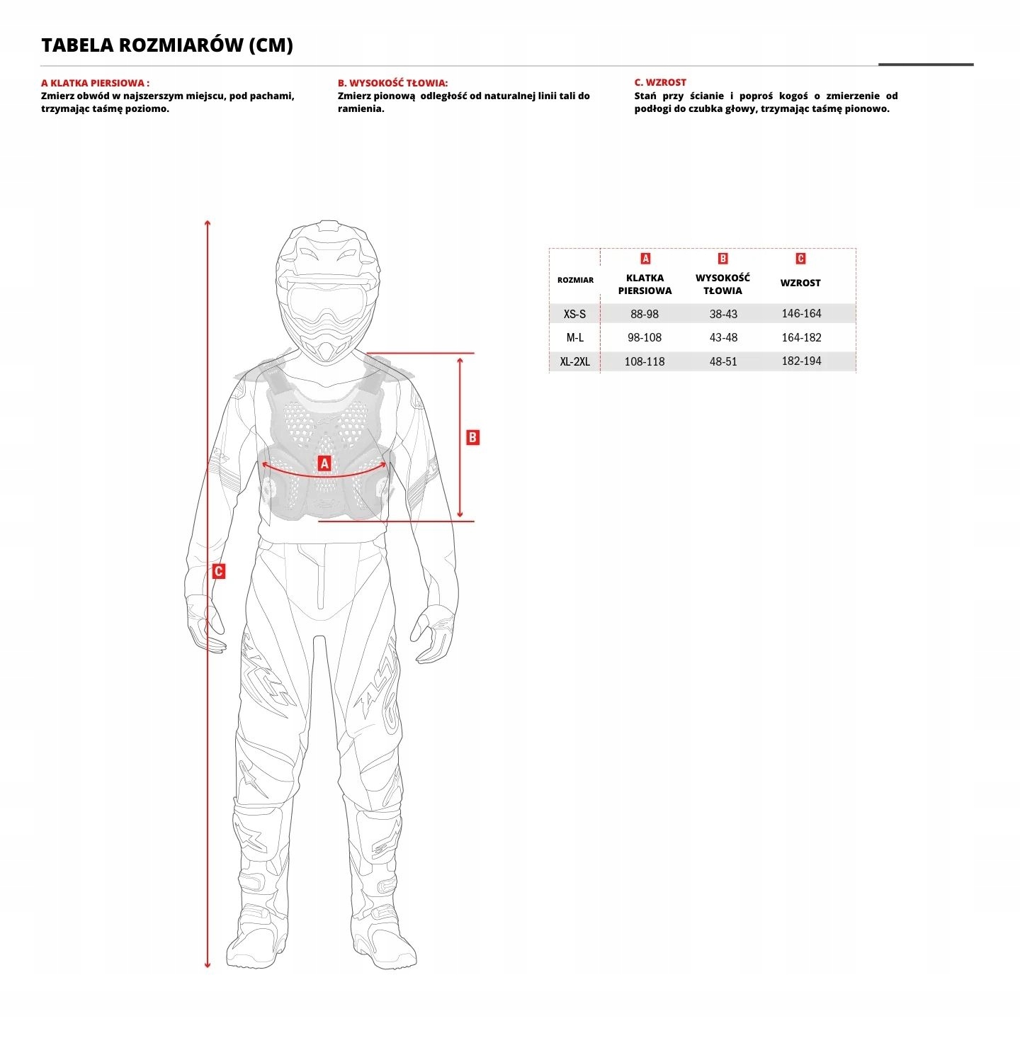 ZBROJA OCHRONNA ALPINESTARS BIONIC ACTION V2 BK L Model BIONIC ACTION V2