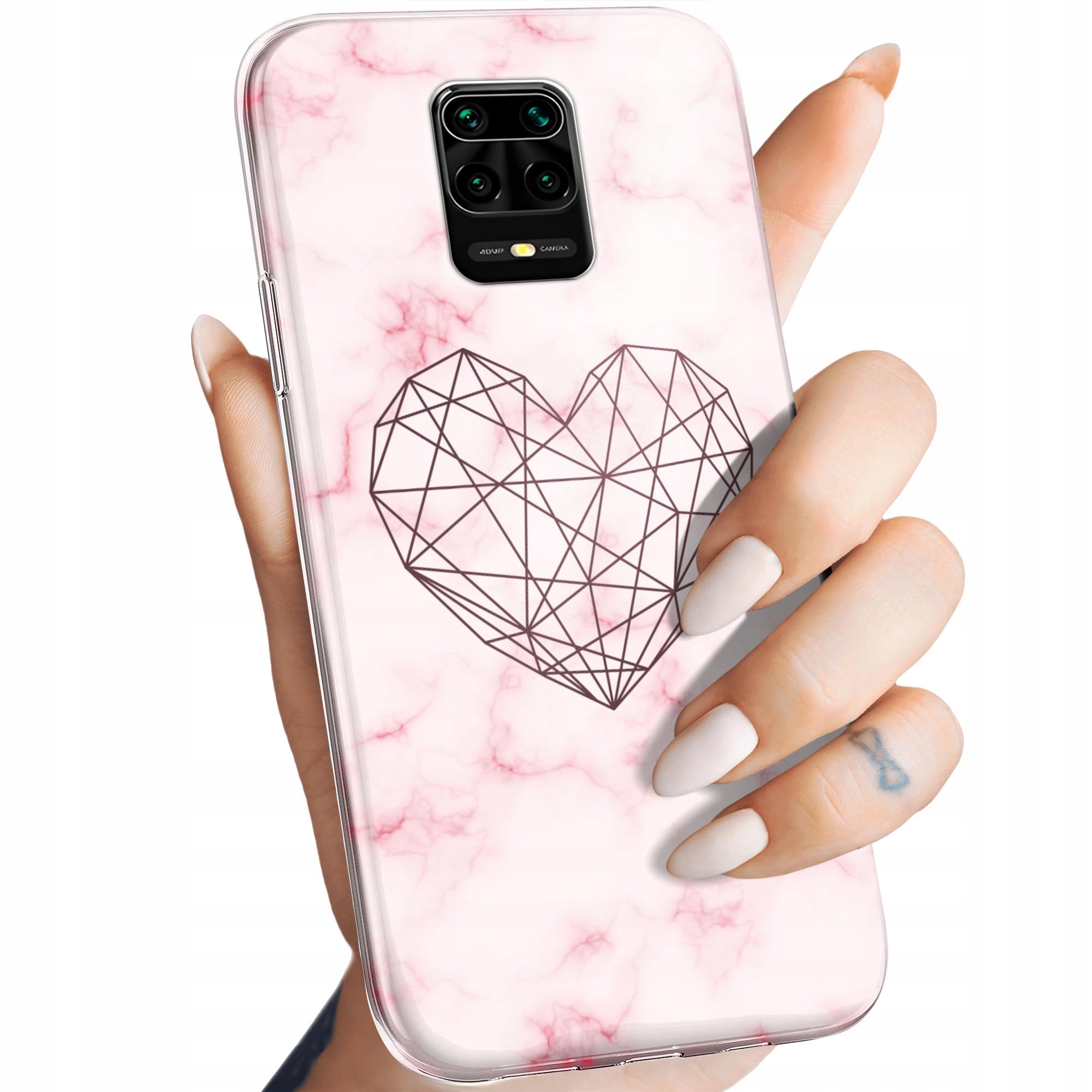 

Etui do Xiaomi Redmi Note 9 Pro Serce guma