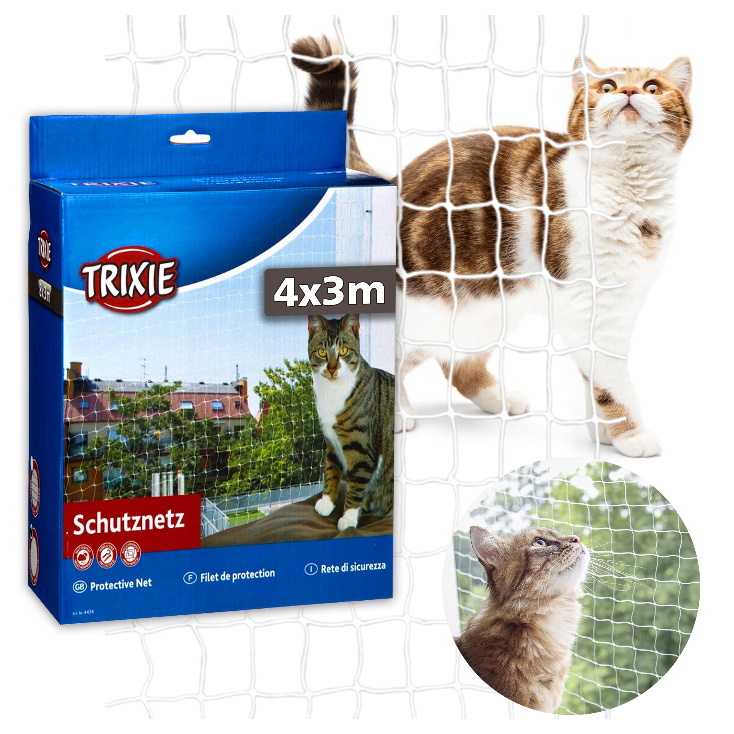 

Trixie Siatka Moskitiera Ochronna Na Okno Balkon