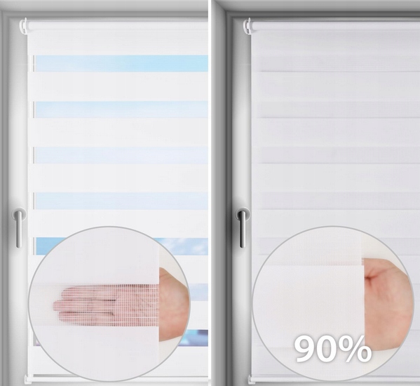 SEKEY ROLETA DZIEŃ-NOC WYMIAR 105X130 BIAŁA Marka Sekey