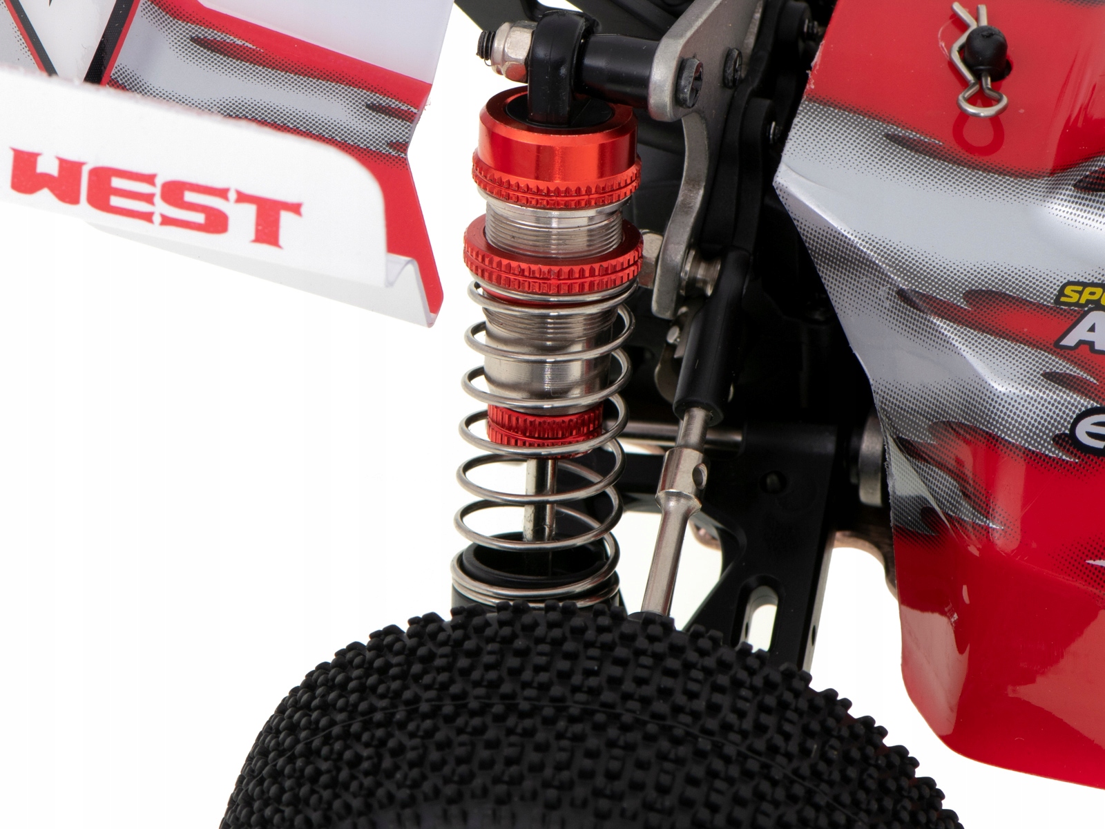 Auto WLTOYS 144001 Buggy Off-Road 4WD 2.4GHz 50km Efekty brak