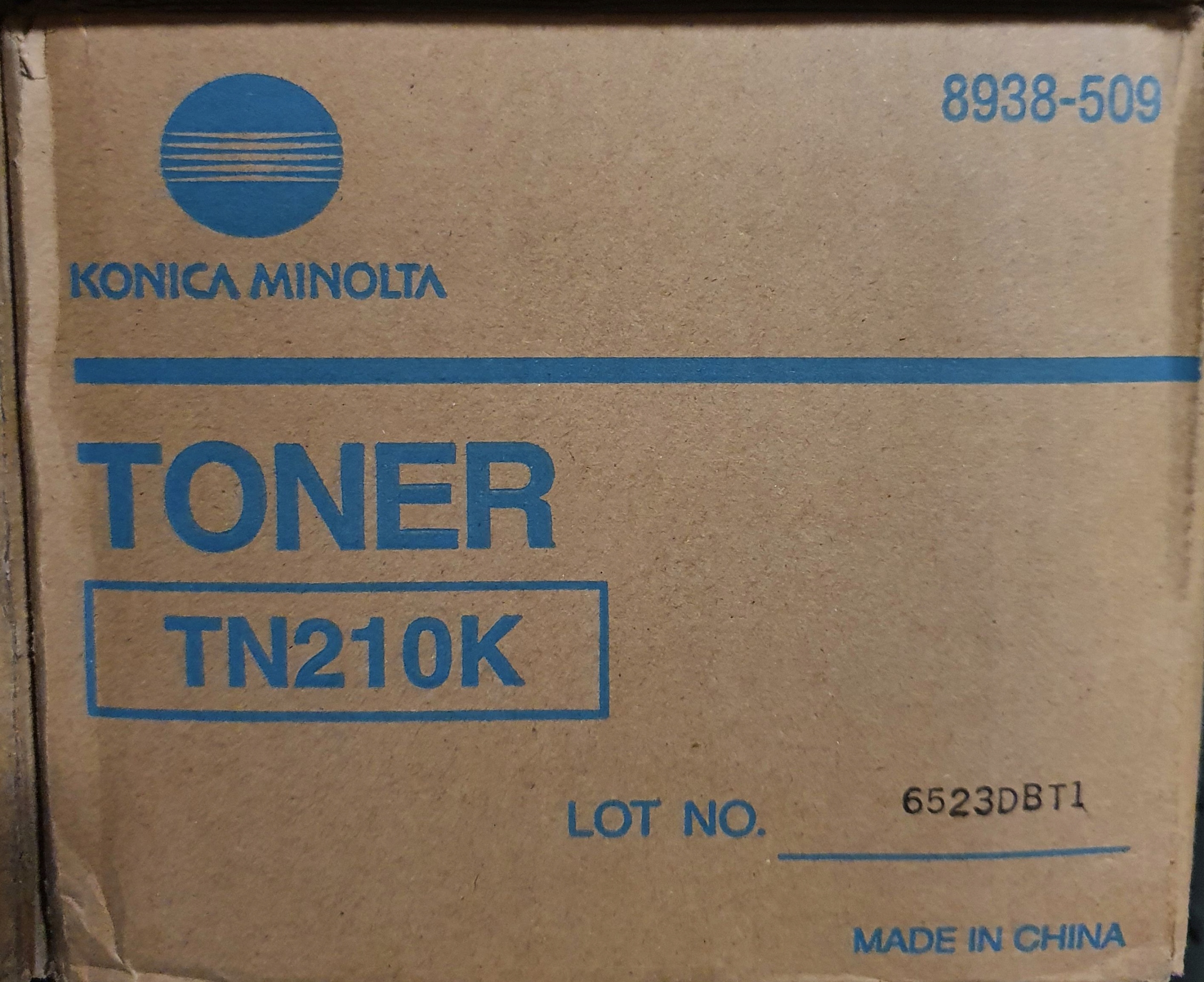 Toner Konica Minolta TN-210 Black TN210