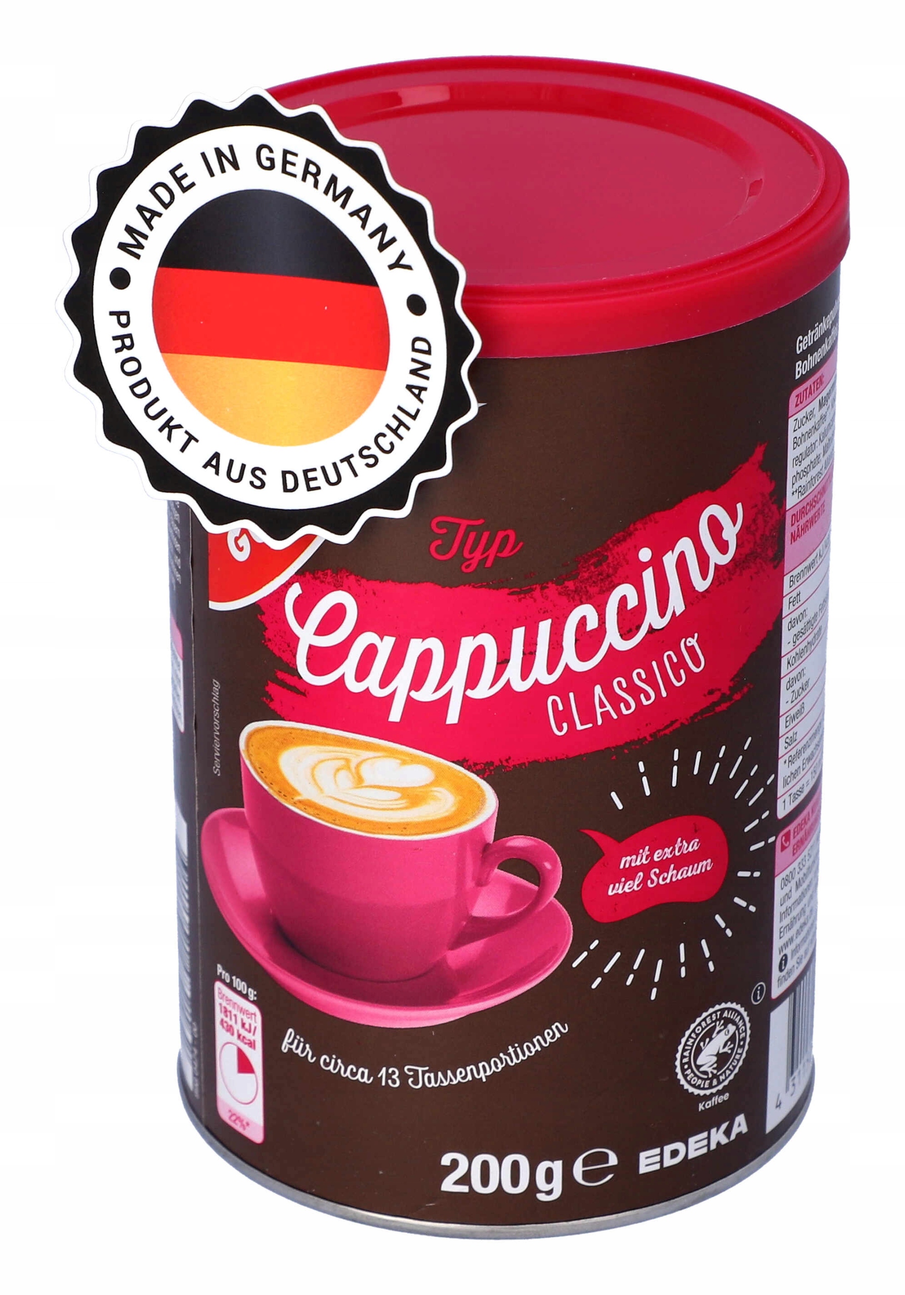 Kawa cappuccino G&G 200 g