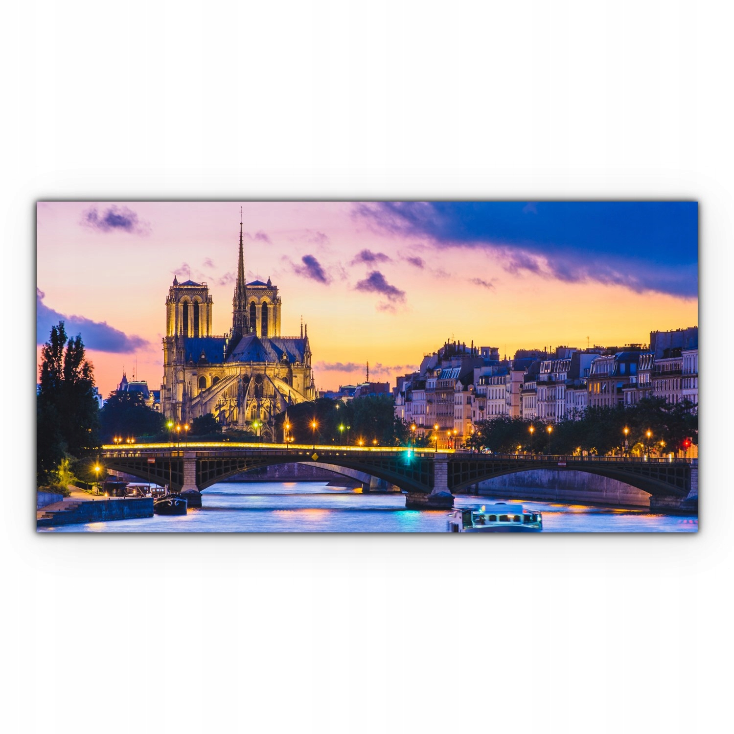 

Obraz Canvas dekoracja 100x50 Notre Dame Katedra