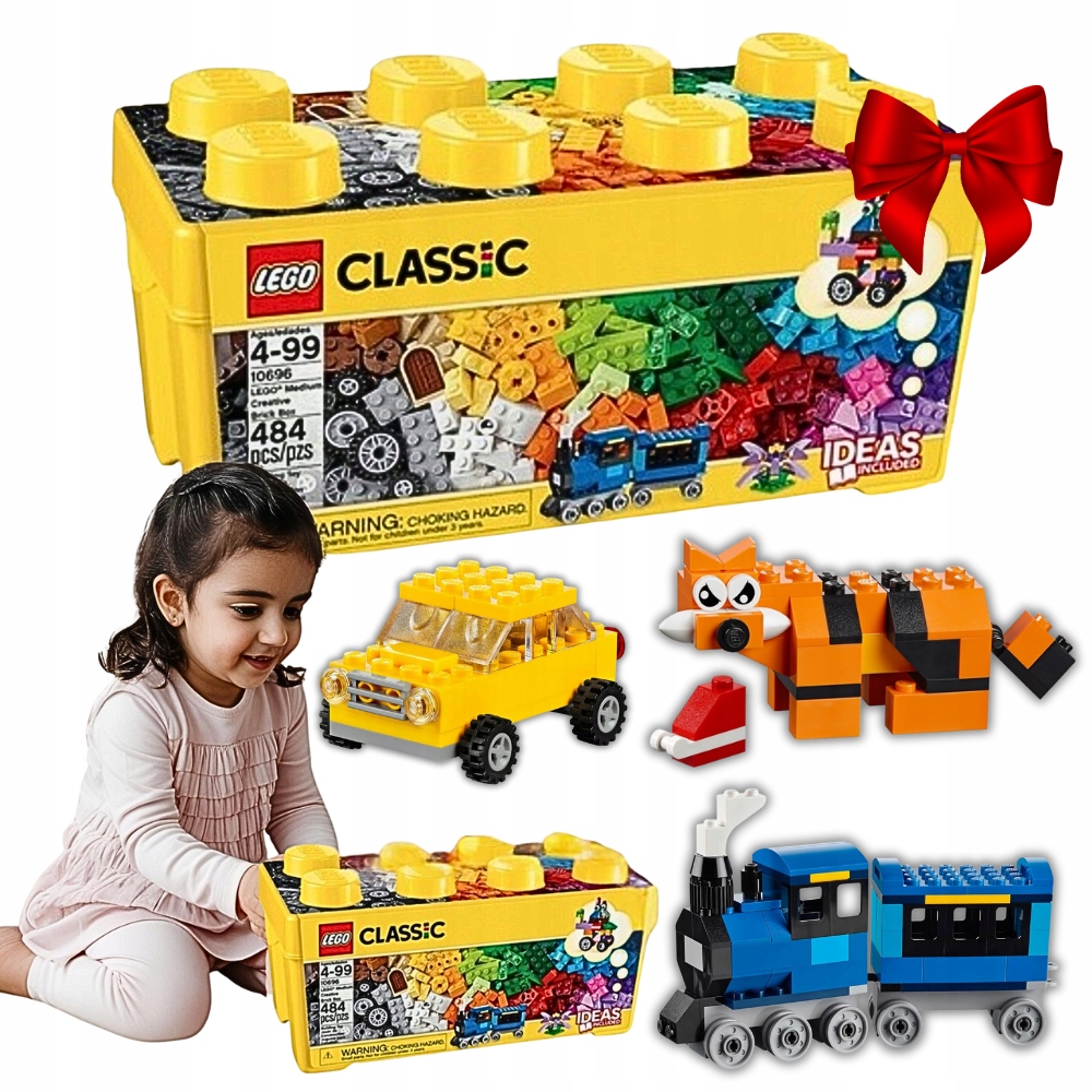 Klocki Lego Classic Kreatywne Klocki Dla Dzieci Dziewczynki Chłopca