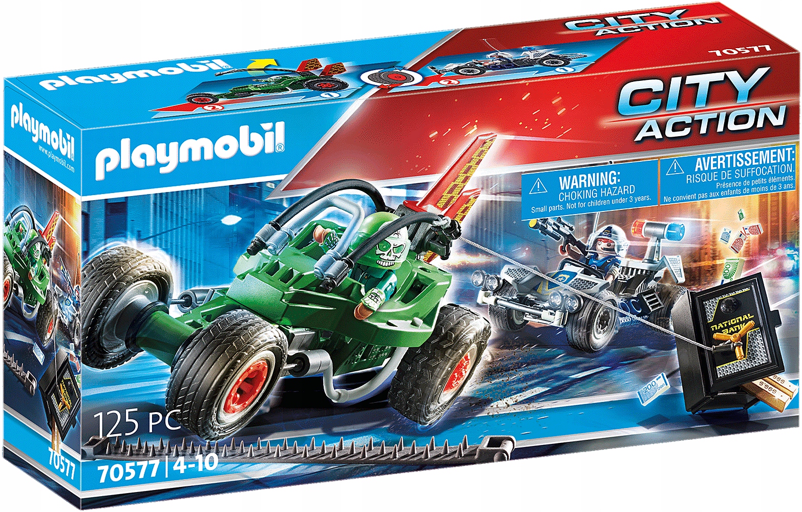 

Playmobil 70577 Policyjny Gokart: Pościg Za Włamyw