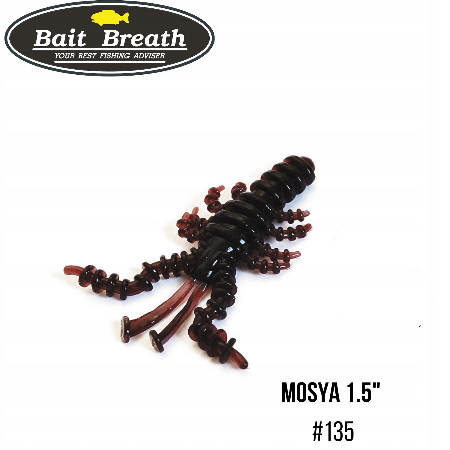 Przynęta miękka Bait Breath Mosya U30 1.5" #135 Cola Color (14 szt)