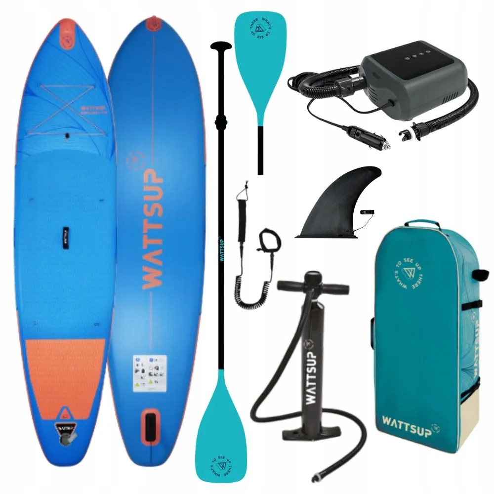 Deska pompowana Sup Wattsup Espadon 11'8" zestaw z pompką samochodową