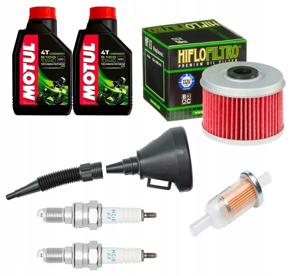 OLEJ FILTR OLEJU PALIWA ŚWIECE HONDA XL125V 01-14
