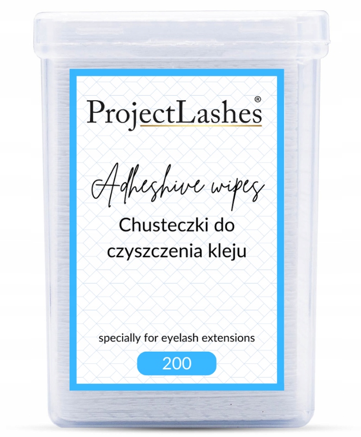 

Niestrzępiące waciki do wycierania kleju 200 szt