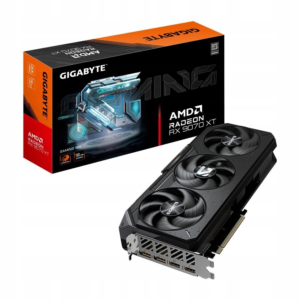 Grafická karta Gigabyte Radeon Rx 9070 Xt Gaming 16GB GDDR6 256bit Fsr